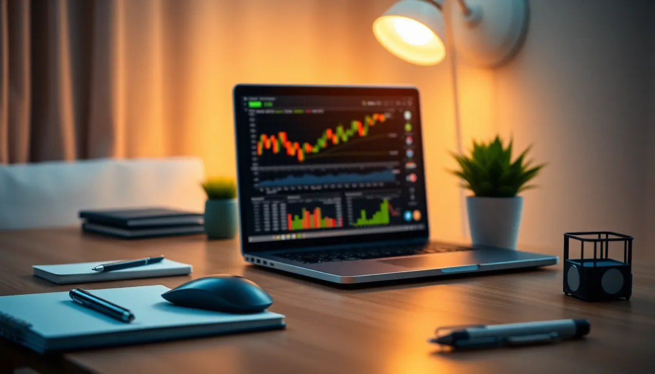 암호화폐 시장 차트와 성장 추세를 보여주는 이미지