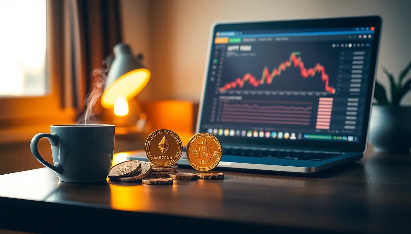 2026년 암호화폐 시장의 기술적 진보와 혁신적인 블록체인 생태계를 상징하는 이미지