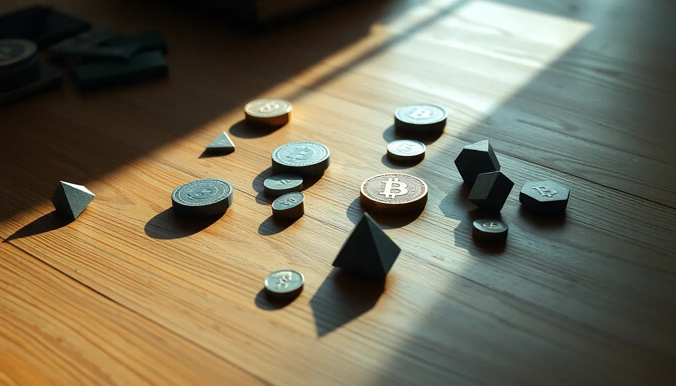 비트코인과 암호화폐 시장 동향을 나타내는 그래프 이미지